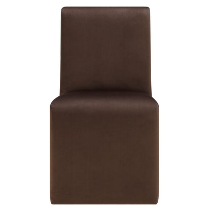 Emory Upholstered Performance Velvet Dining Side Chair