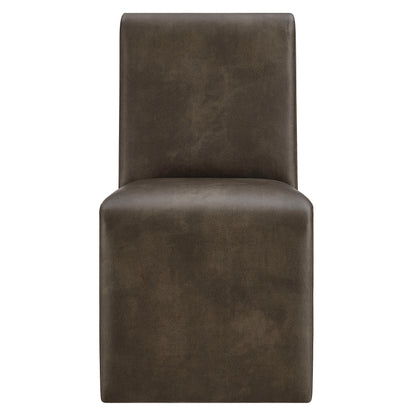 Emory Vegan Leather Dining Side Chair