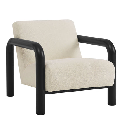 Sereno Boucle Accent Chair – Cozy & Stylish Upholstered Seating