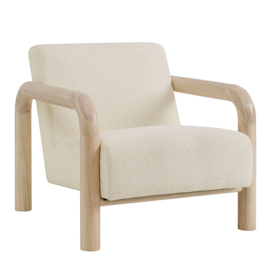 Sereno Boucle Accent Chair – Cozy & Stylish Upholstered Seating