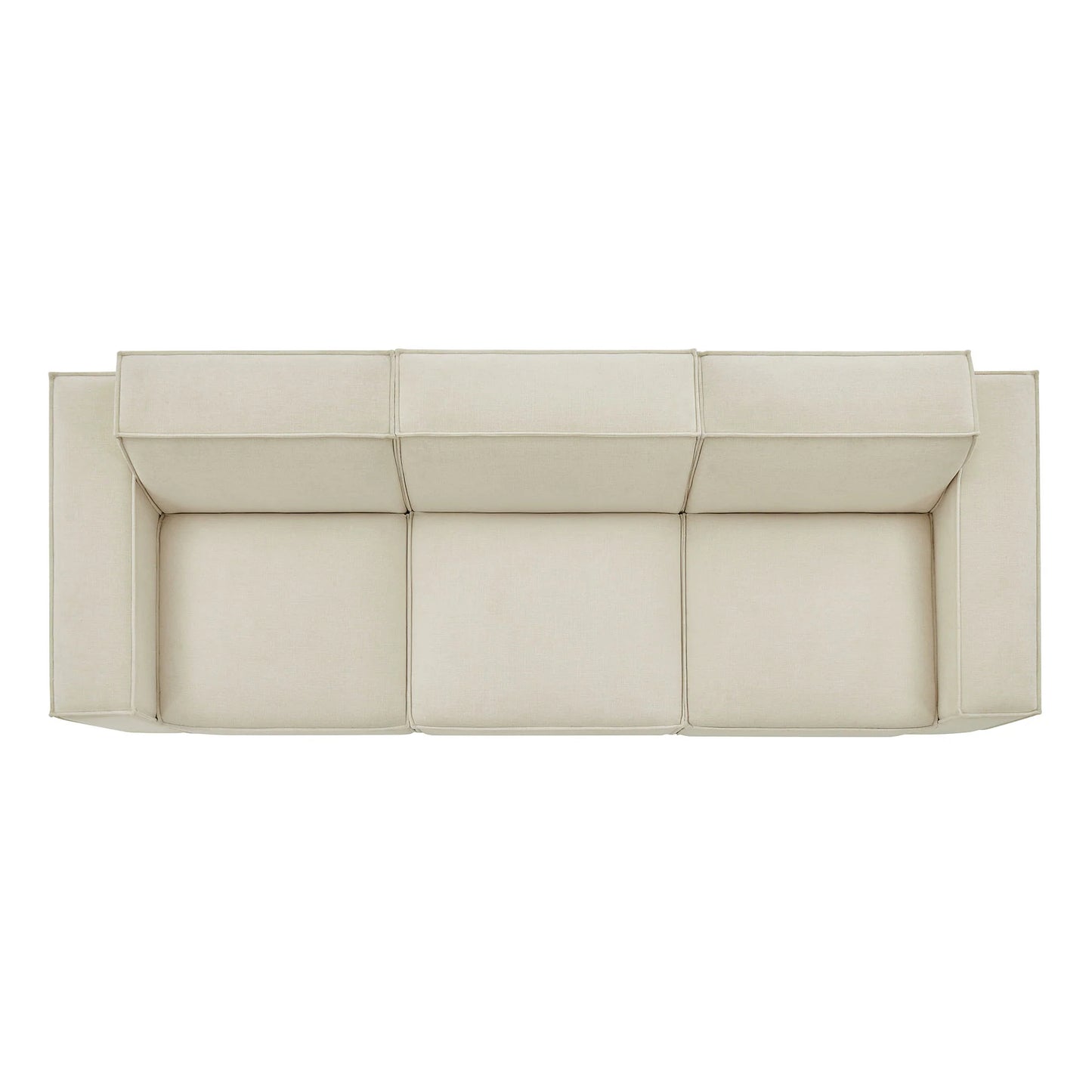 Restore 3-Piece Performance Fabric Upholstered Modular Sofa Set