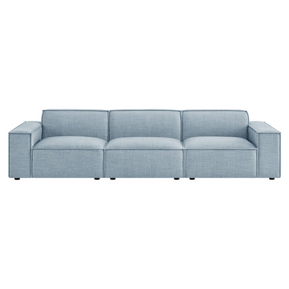 Restore 3-Piece Performance Fabric Upholstered Modular Sofa Set