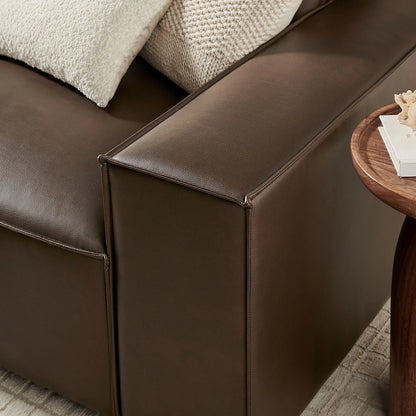 Restore 3-Piece Vegan Leather Modular Sofa Set
