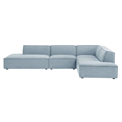 Restore 4‑Piece Performance Fabric L‑Shaped Modular Sectional Sofa