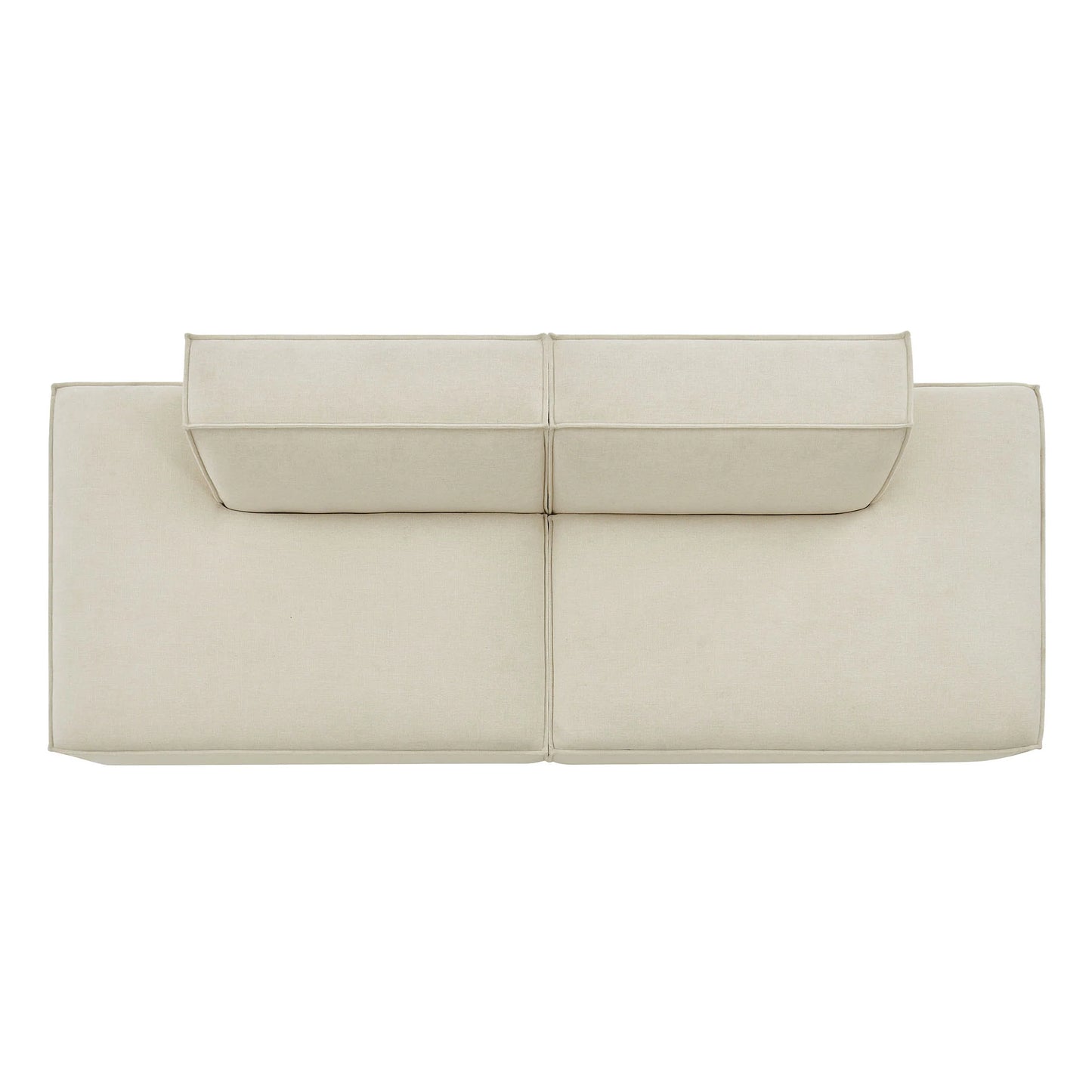 Restore 2-Piece Performance Fabric Upholstered Modular Loveseat
