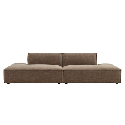 Restore 2-Piece Performance Fabric Upholstered Modular Loveseat