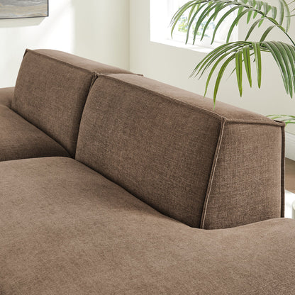 Restore 2-Piece Performance Fabric Upholstered Modular Loveseat