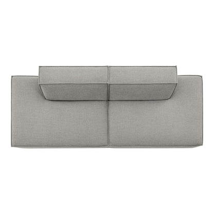 Restore 2-Piece Performance Fabric Upholstered Modular Loveseat