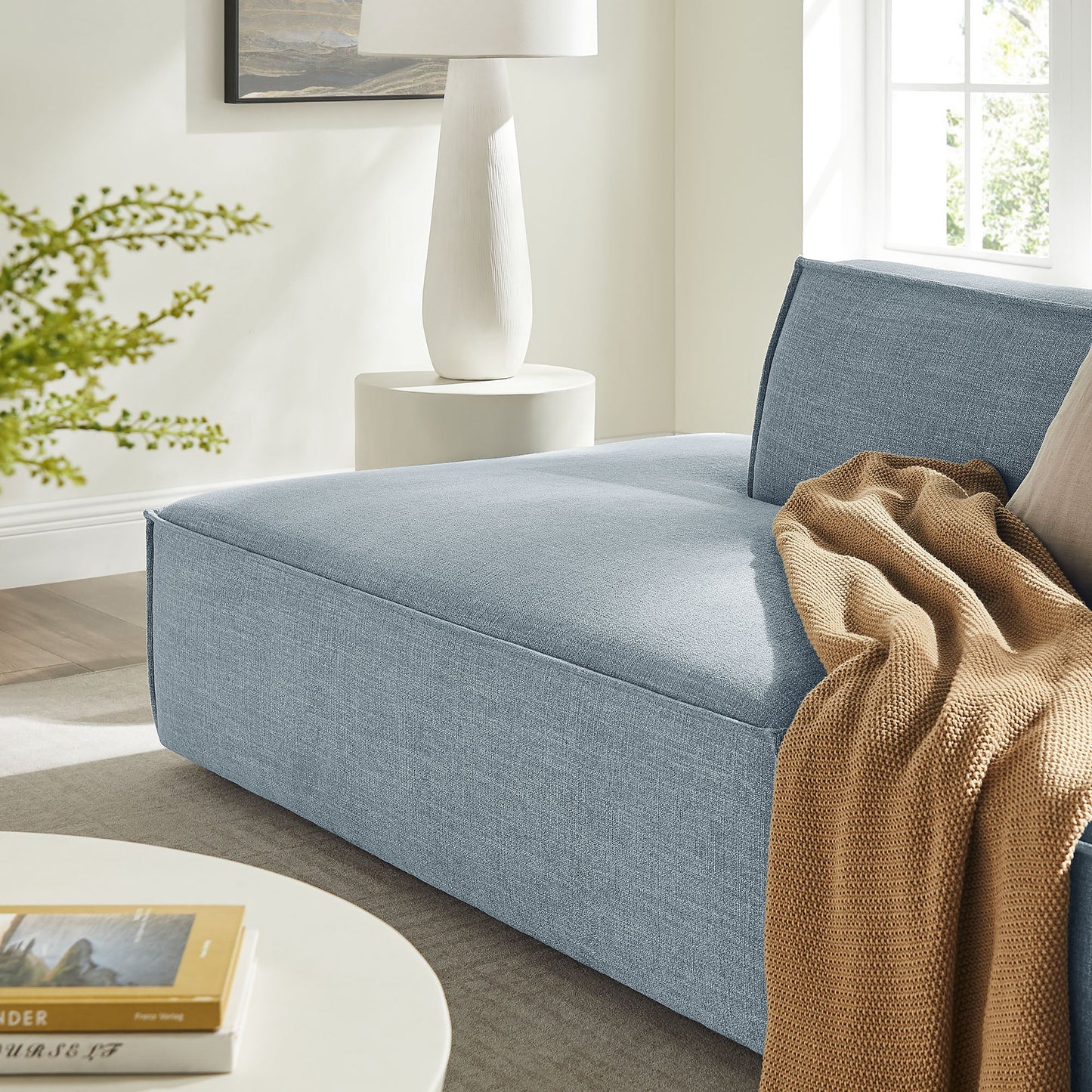 Restore 2-Piece Performance Fabric Upholstered Modular Loveseat