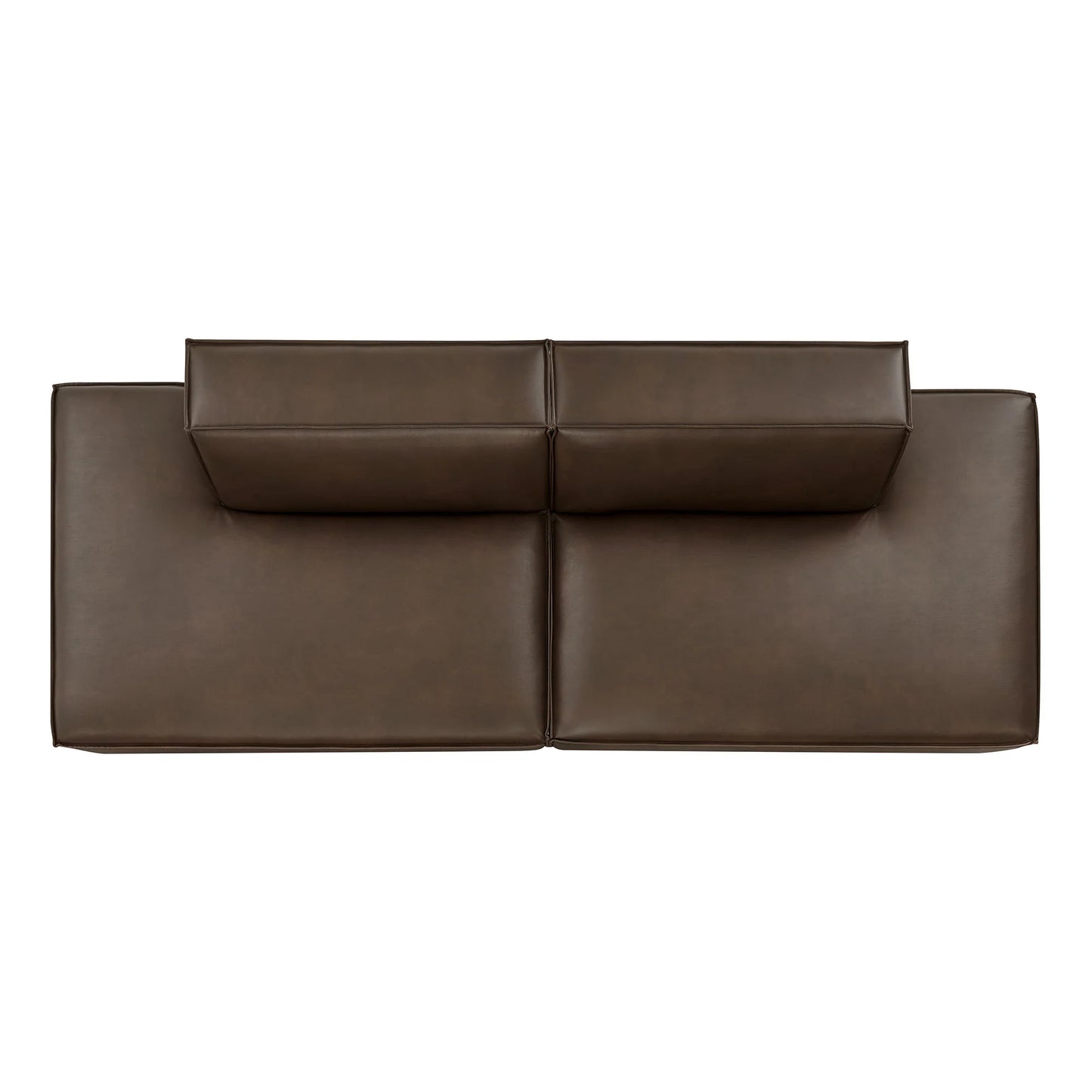 Restore 2-Piece Vegan Leather Modular Sofa