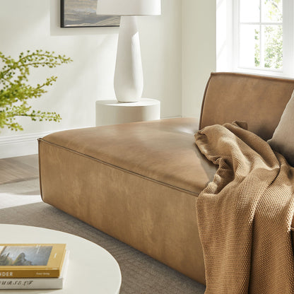 Restore 2-Piece Vegan Leather Modular Sofa