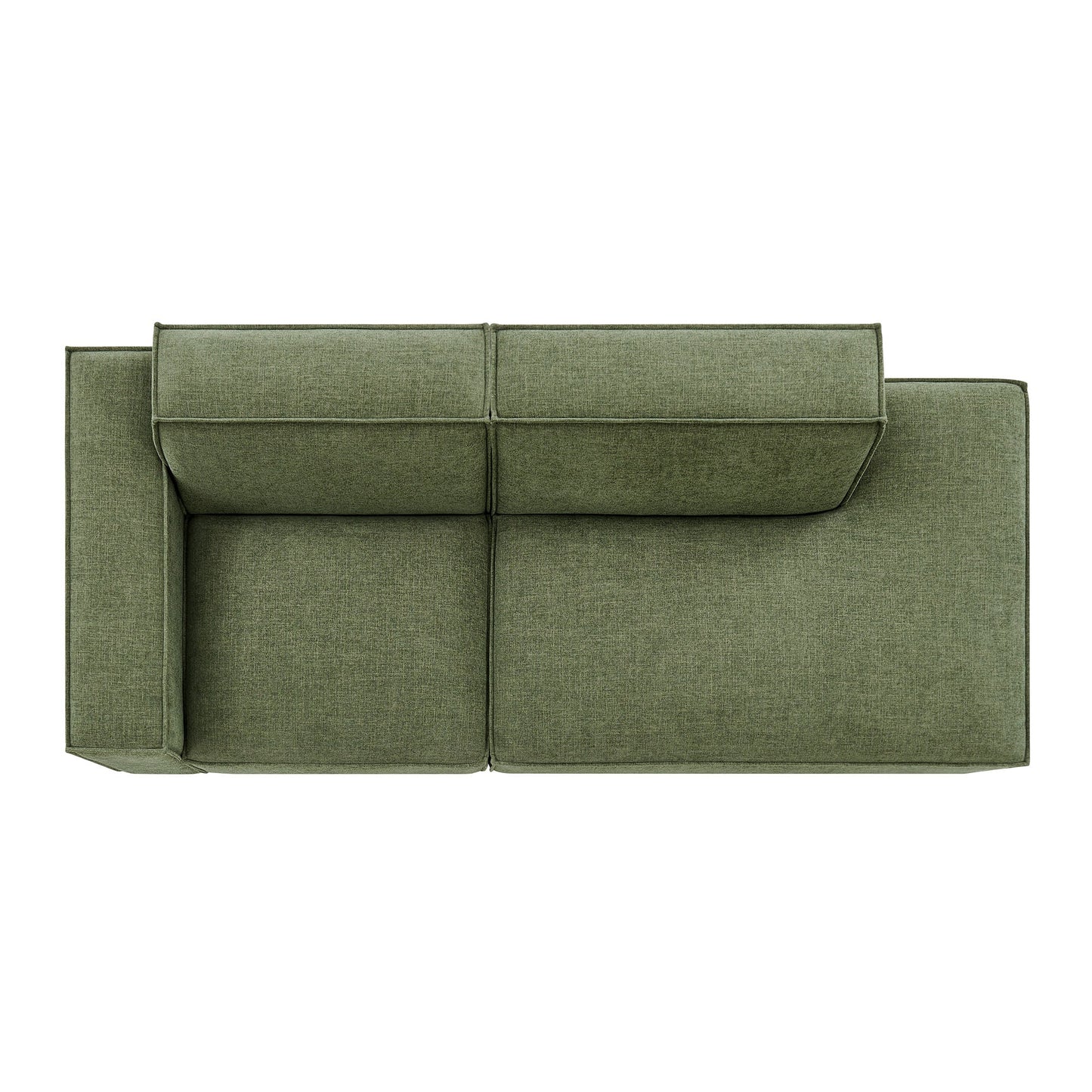 Restore 2-Piece Performance Fabric Upholstered Modular Loveseat