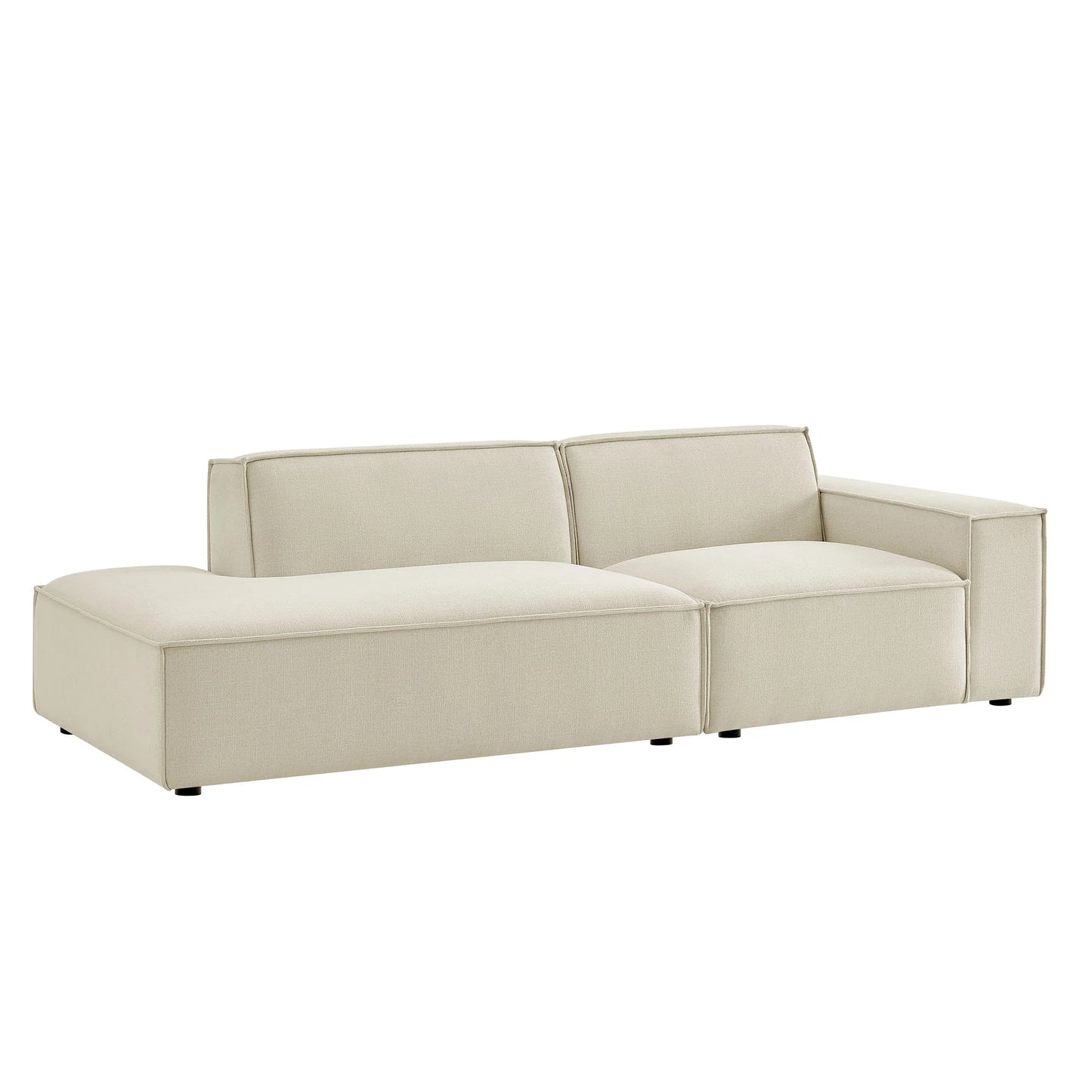 Restore 2‑Piece Performance Fabric Modular Loveseat