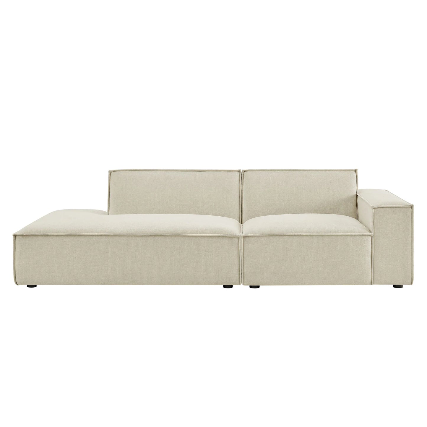 Restore 2‑Piece Performance Fabric Modular Loveseat