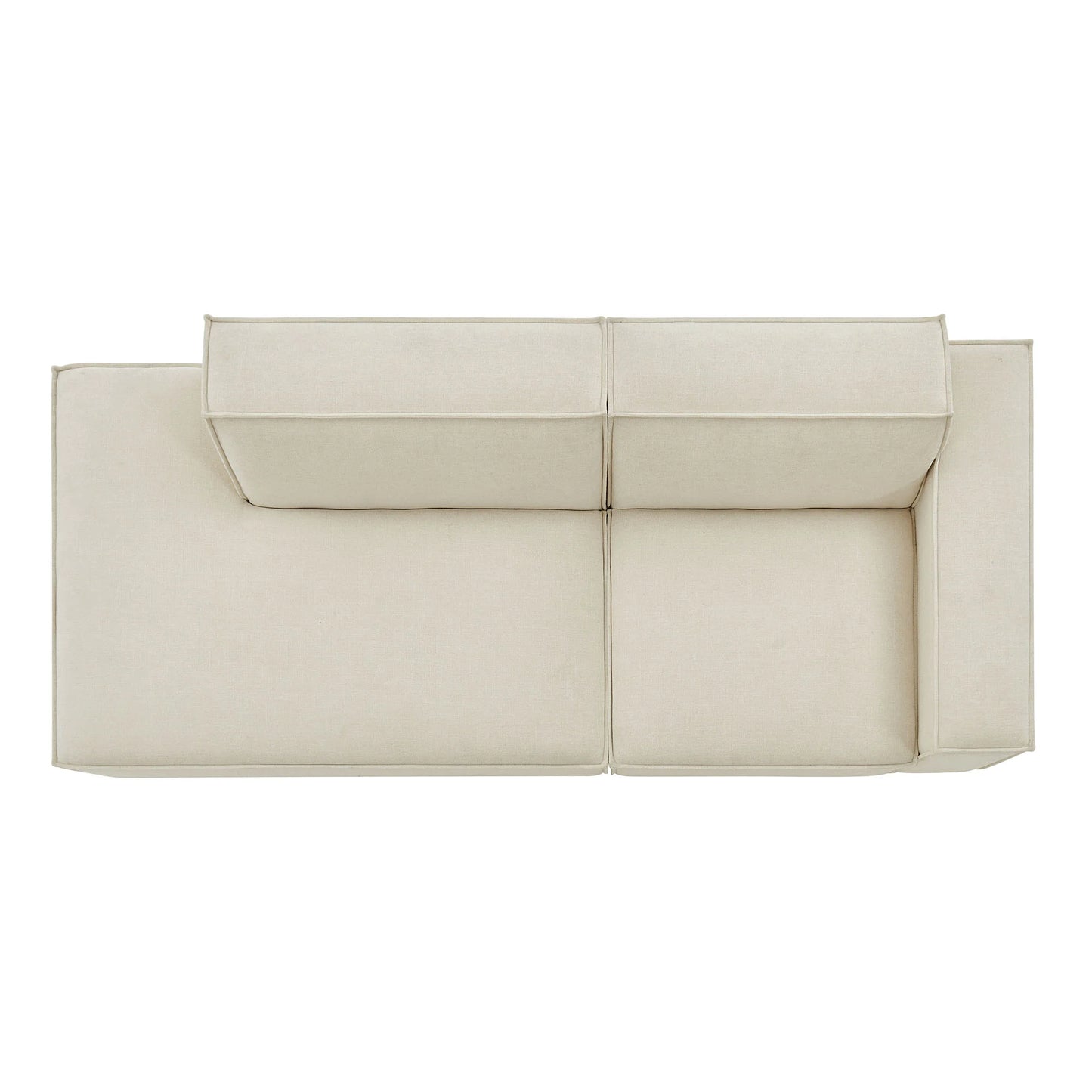 Restore 2‑Piece Performance Fabric Modular Loveseat