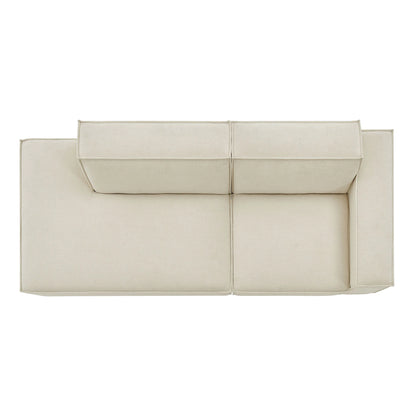 Restore 2‑Piece Performance Fabric Modular Loveseat