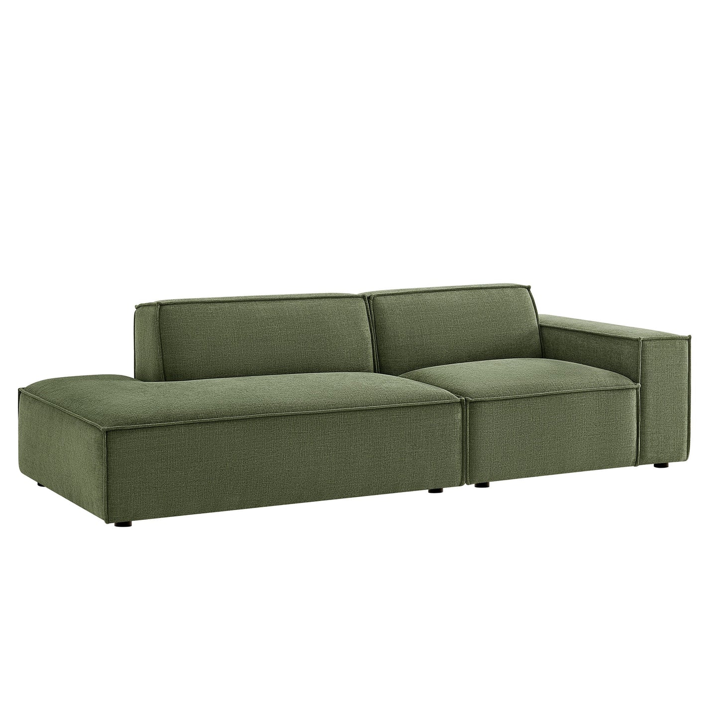 Restore 2‑Piece Performance Fabric Modular Loveseat