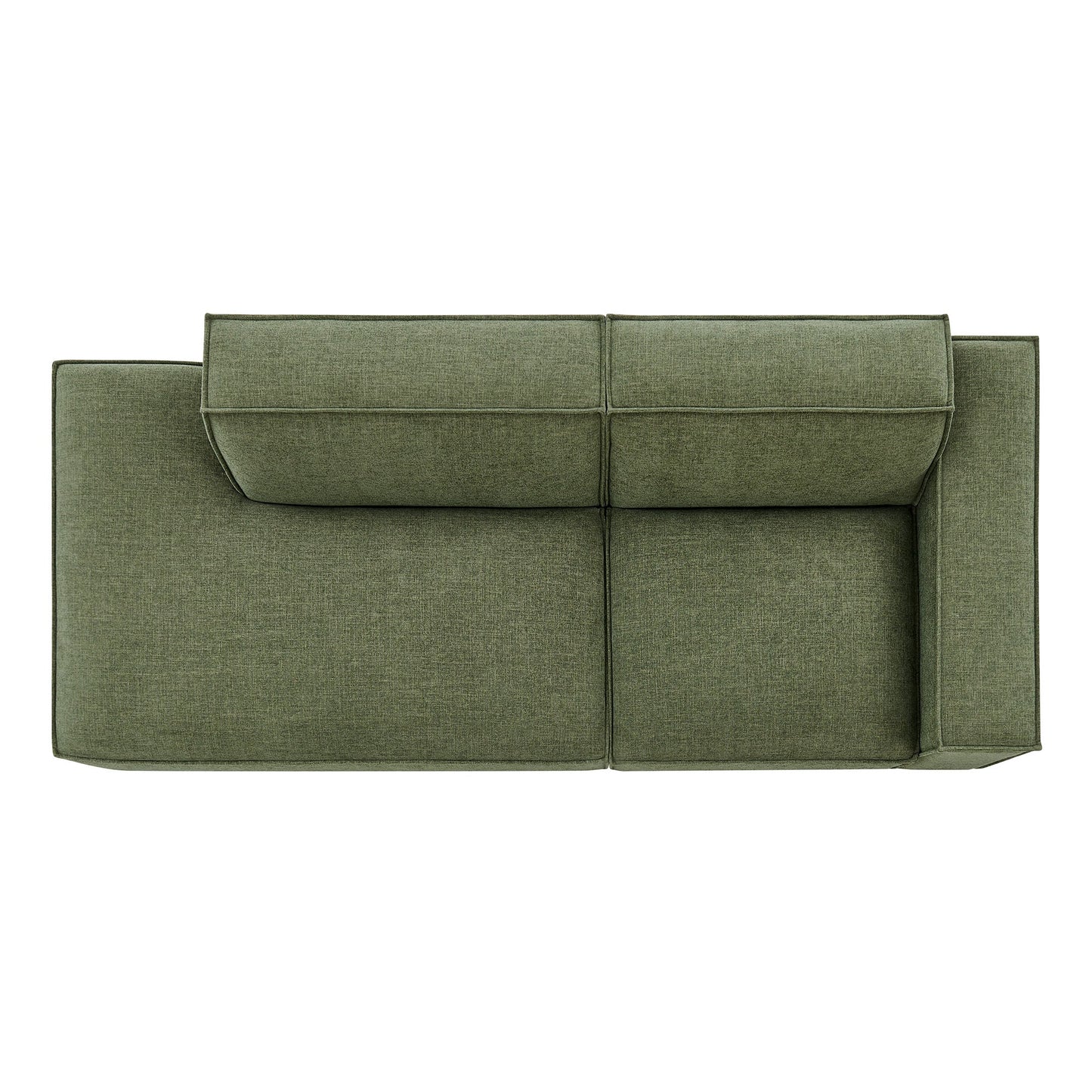 Restore 2‑Piece Performance Fabric Modular Loveseat