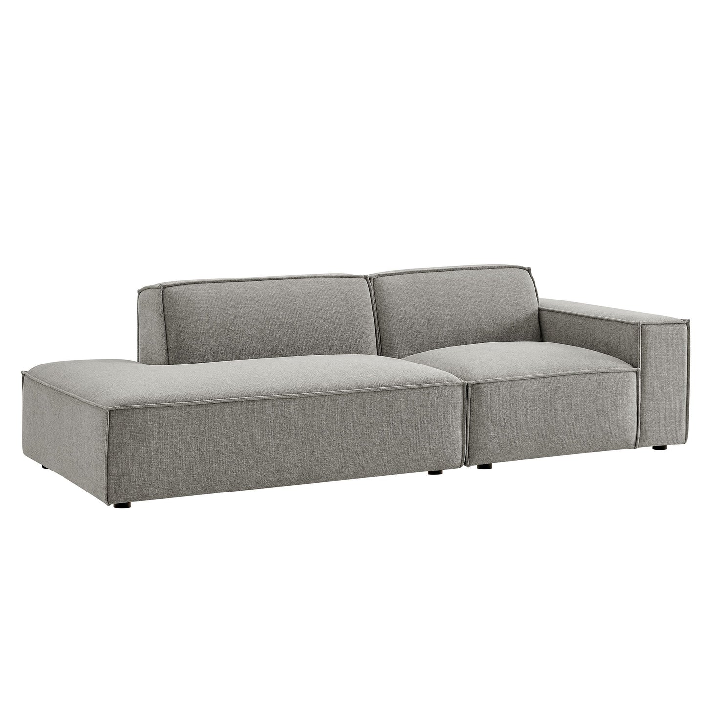 Restore 2‑Piece Performance Fabric Modular Loveseat