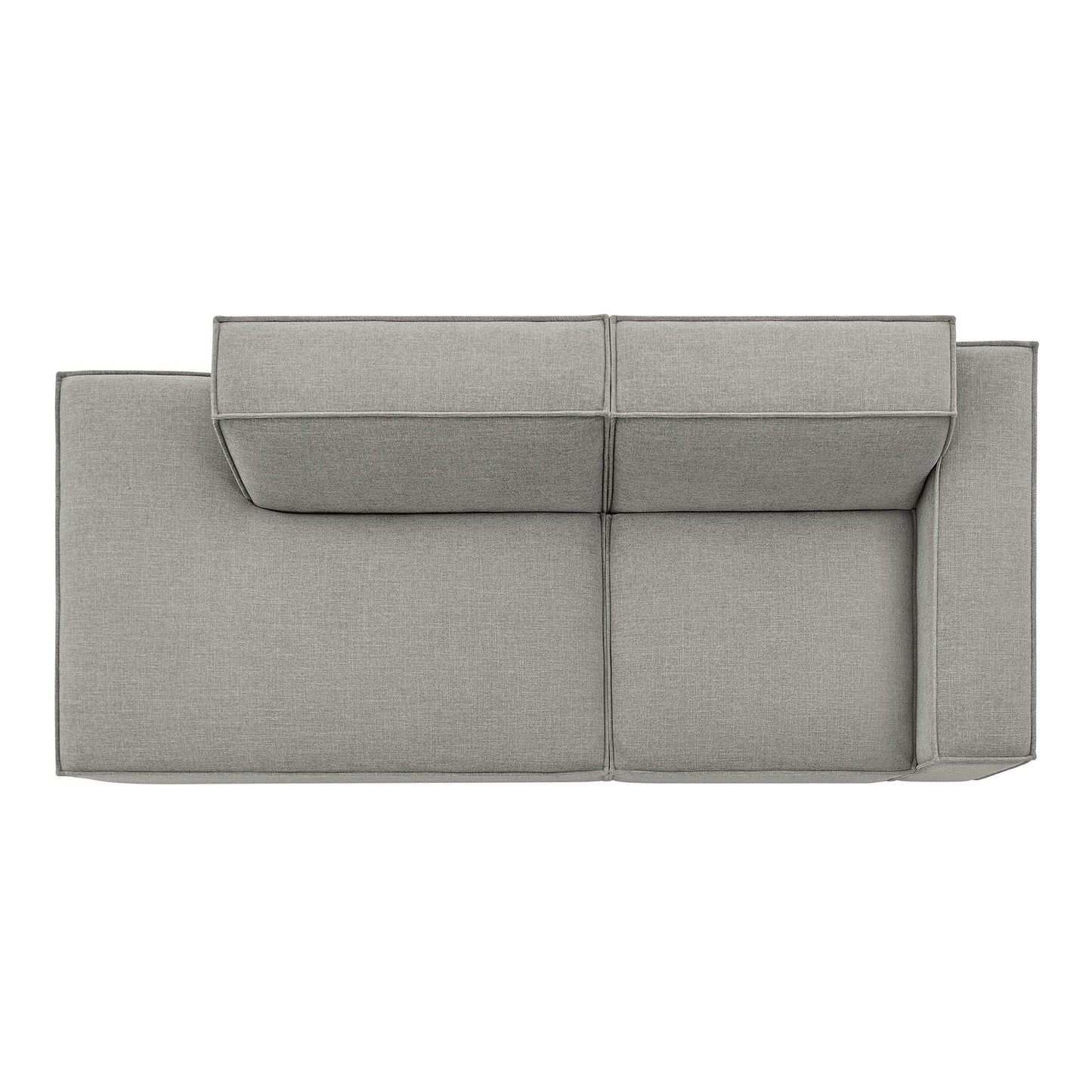 Restore 2‑Piece Performance Fabric Modular Loveseat