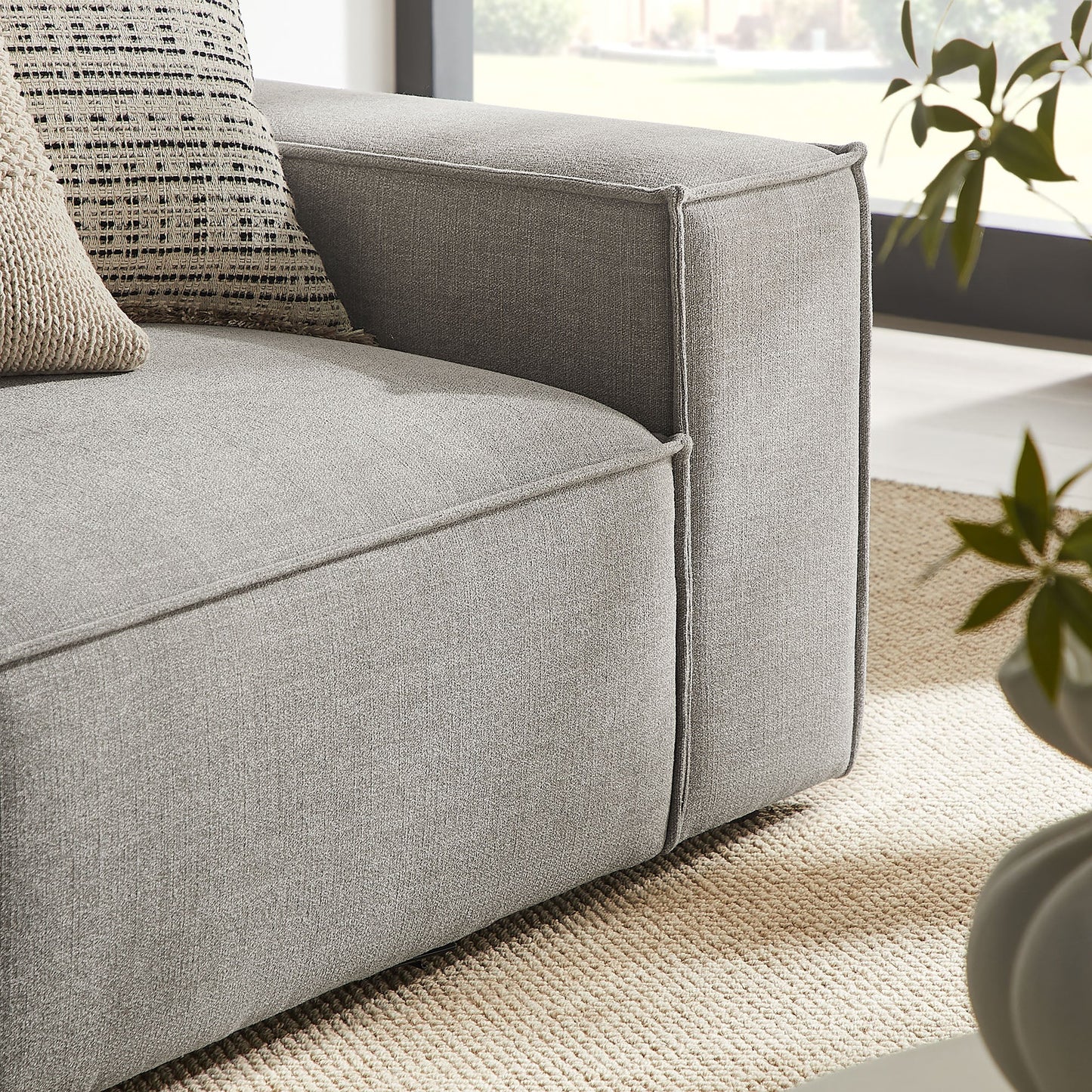 Restore 2‑Piece Performance Fabric Modular Loveseat
