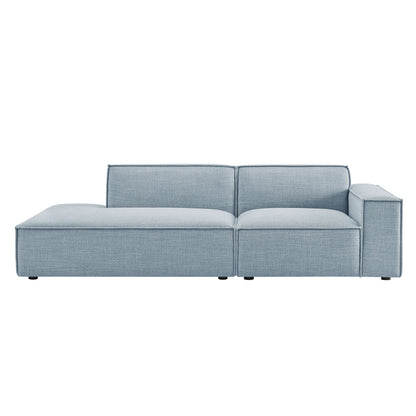 Restore 2‑Piece Performance Fabric Modular Loveseat