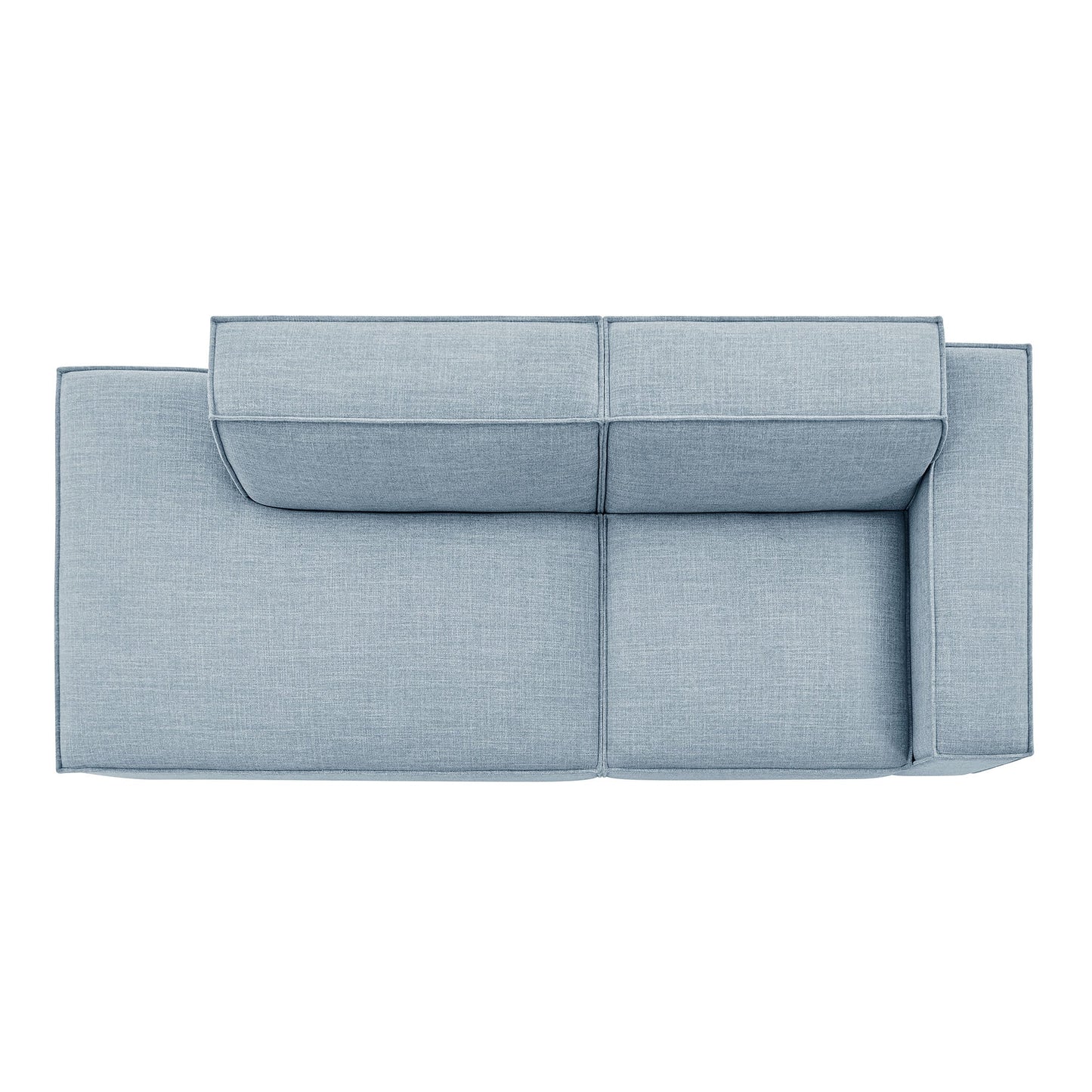 Restore 2‑Piece Performance Fabric Modular Loveseat
