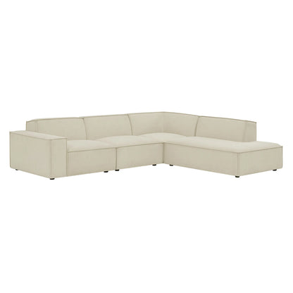 Restore 4‑Piece Performance Fabric Modular L‑Shaped Sofa