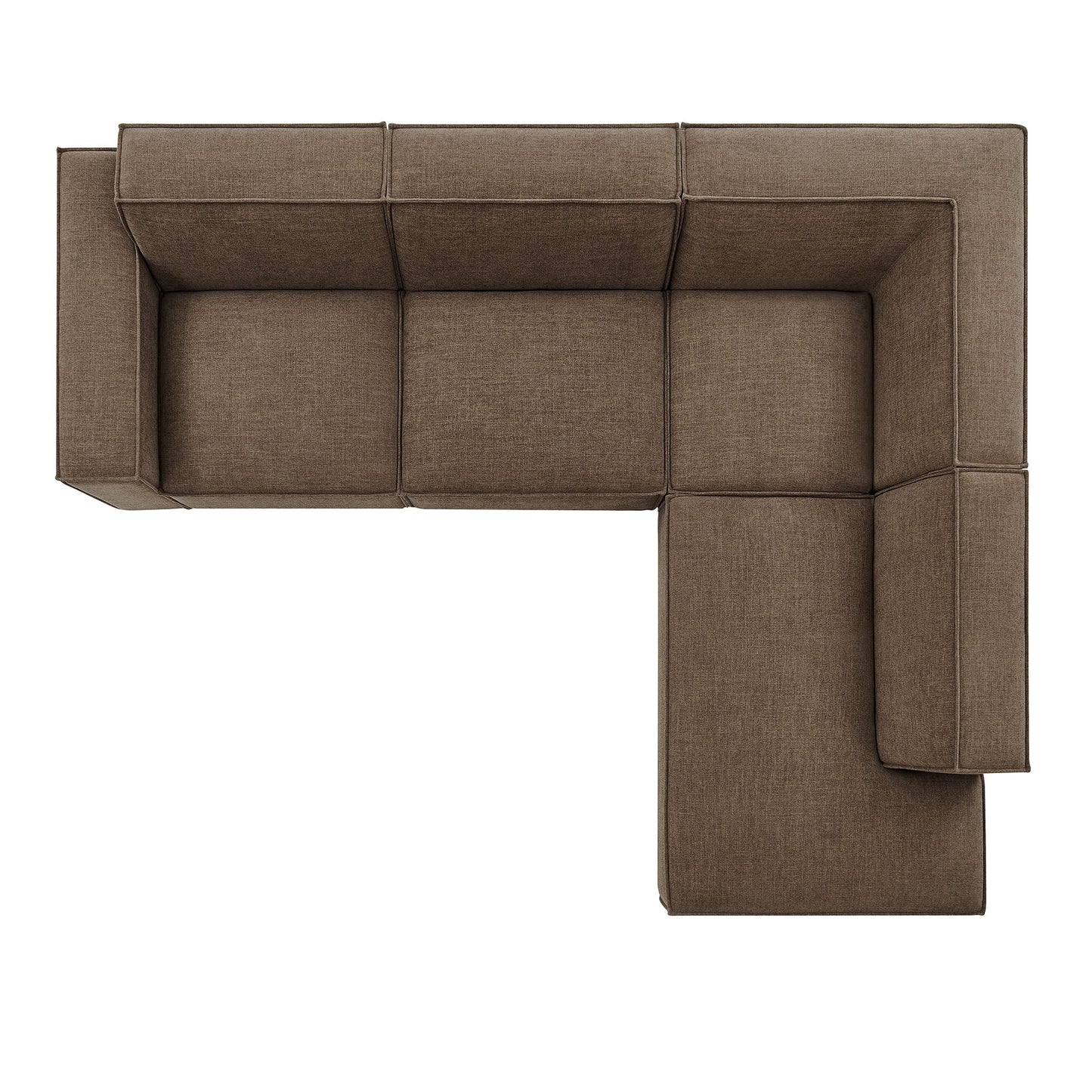 Restore 4‑Piece Performance Fabric Modular L‑Shaped Sofa