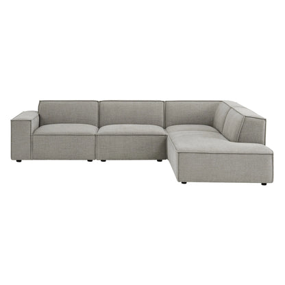 Restore 4‑Piece Performance Fabric Modular L‑Shaped Sofa