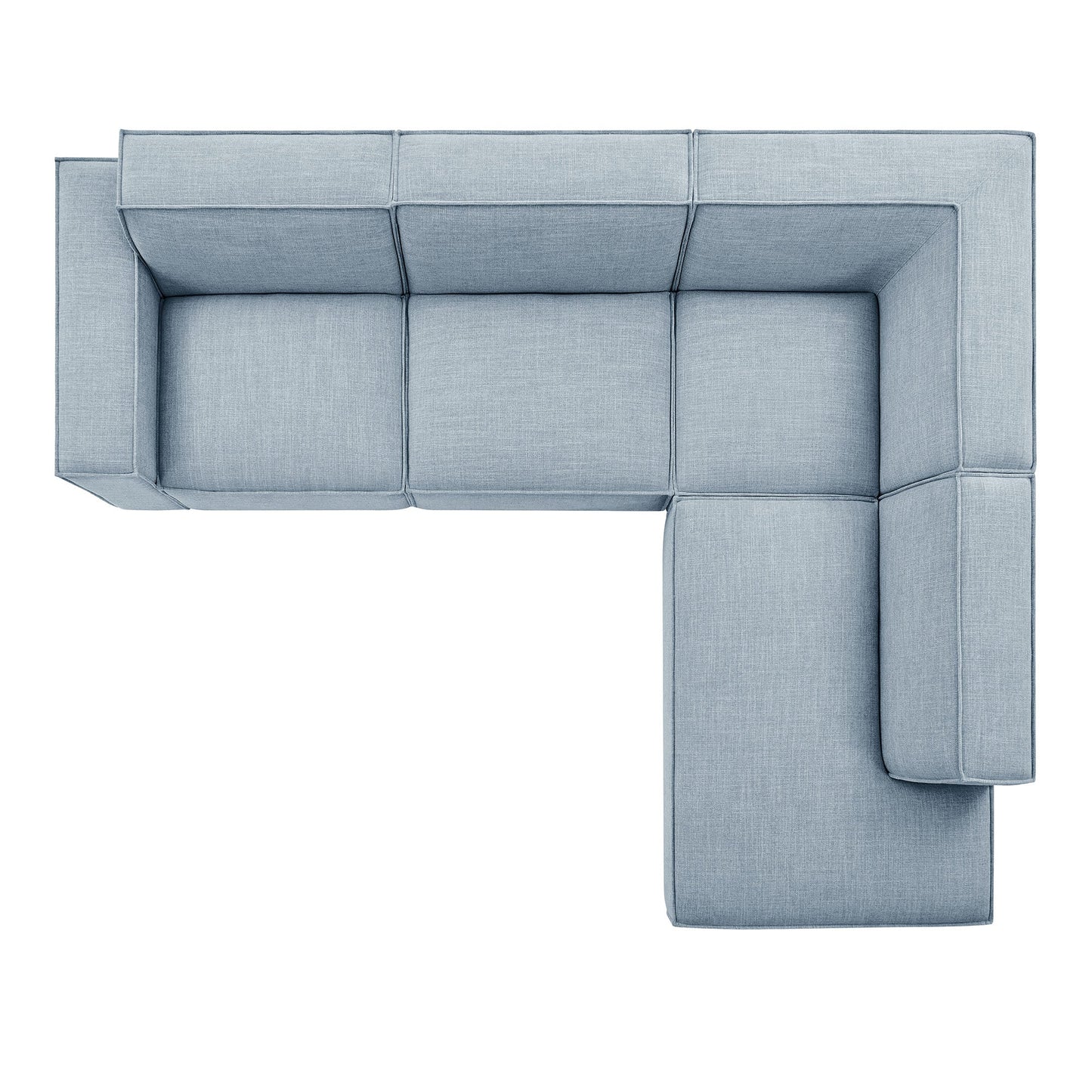 Restore 4‑Piece Performance Fabric Modular L‑Shaped Sofa
