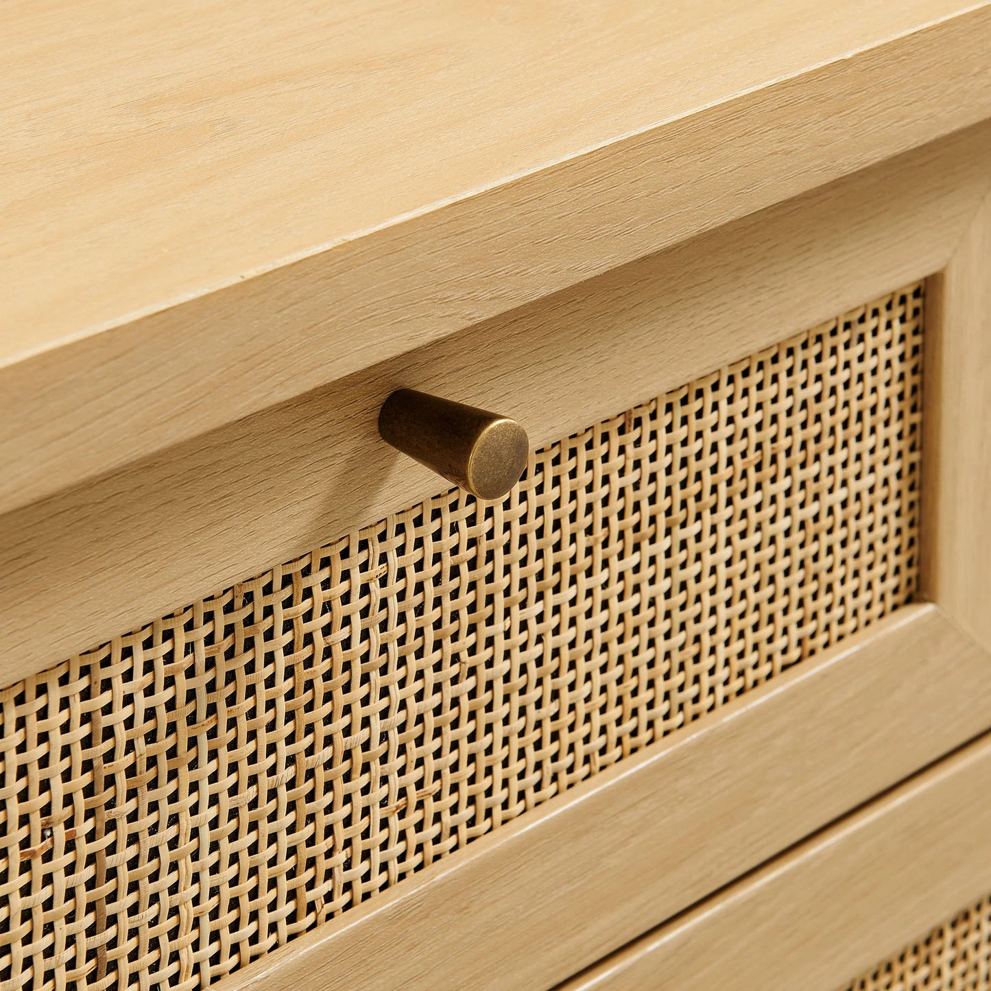 Soma 62 Inch Rattan Console Table