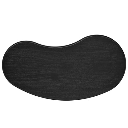 Vetra Kidney-Shaped Coffee Table – Modern Free-Form Accent Table