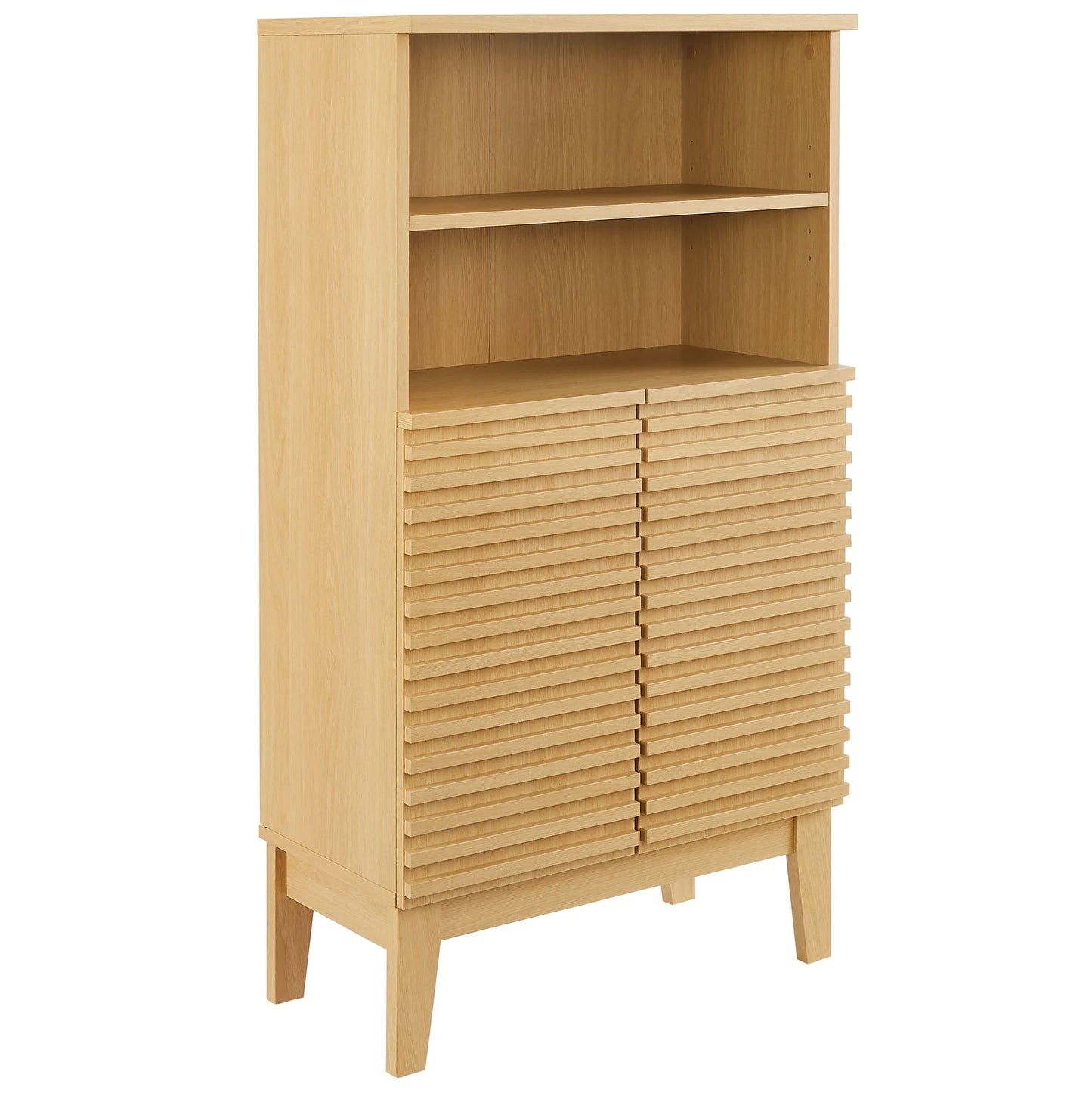 Render Freestanding Bathroom Storage Cabinet – Modern & Space-Saving Organizer