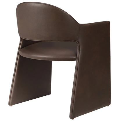 Talia Vegan Leather Dining Armchair – Stylish & Sustainable Seating