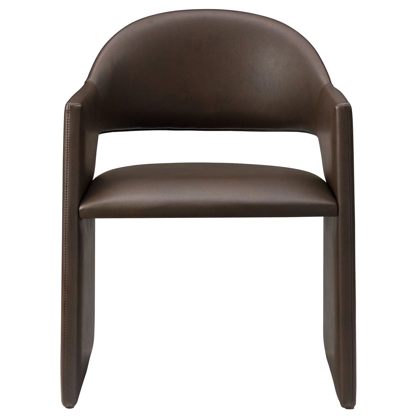 Talia Vegan Leather Dining Armchair – Stylish & Sustainable Seating