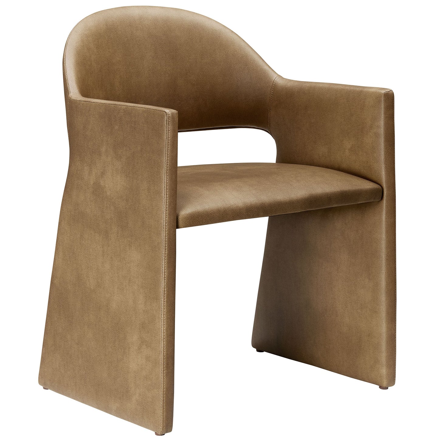 Talia Vegan Leather Dining Armchair – Stylish & Sustainable Seating