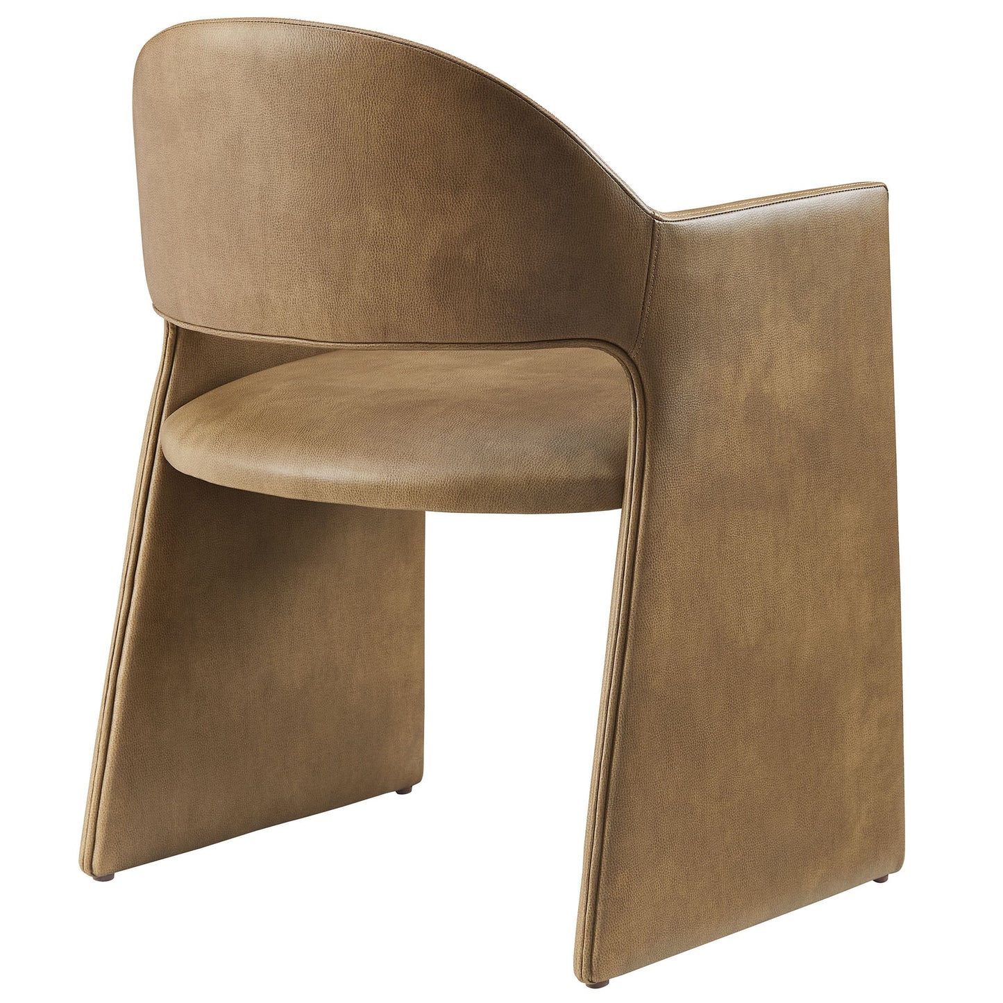 Talia Vegan Leather Dining Armchair – Stylish & Sustainable Seating