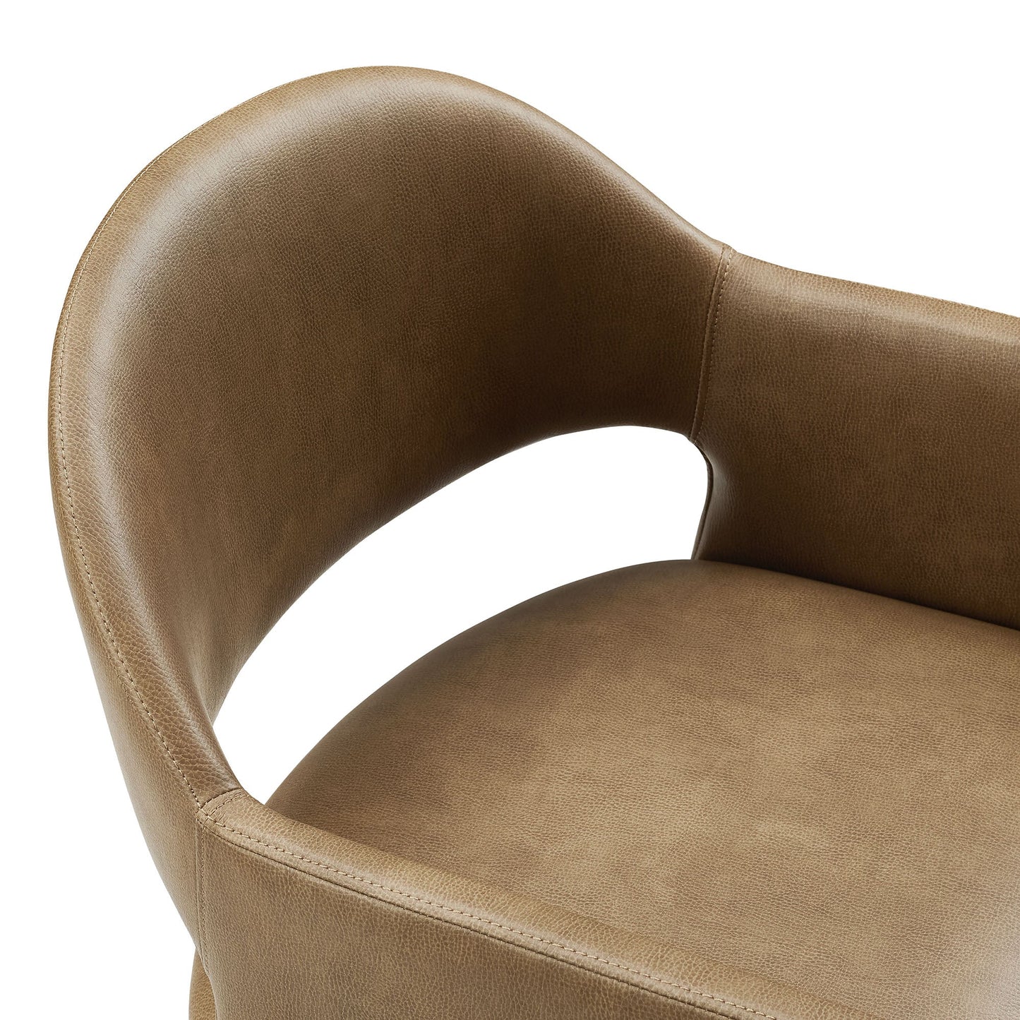 Talia Vegan Leather Dining Armchair – Stylish & Sustainable Seating