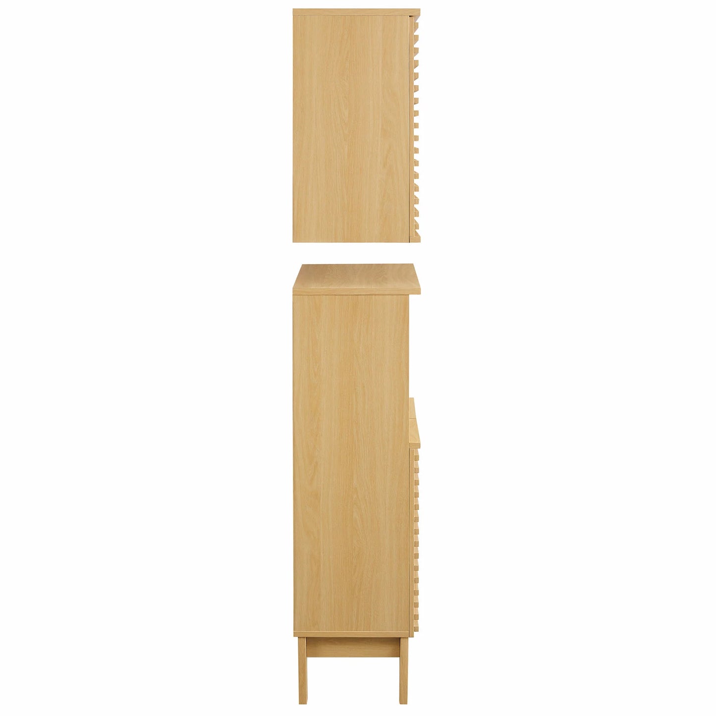 Render Bathroom Cabinet Set – Modern Storage Solution for Bathrooms