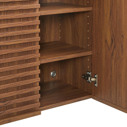 Render Bathroom Cabinet Set – Modern Storage Solution for Bathrooms