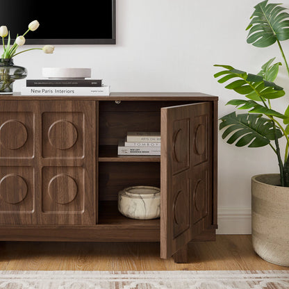 Knox 71 Inch TV Stand – Modern Media Console with Storage for TVs up to 80