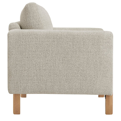Hawken Boucle Fabric Accent Armchair