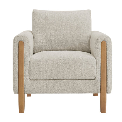 Hawken Boucle Fabric Accent Armchair