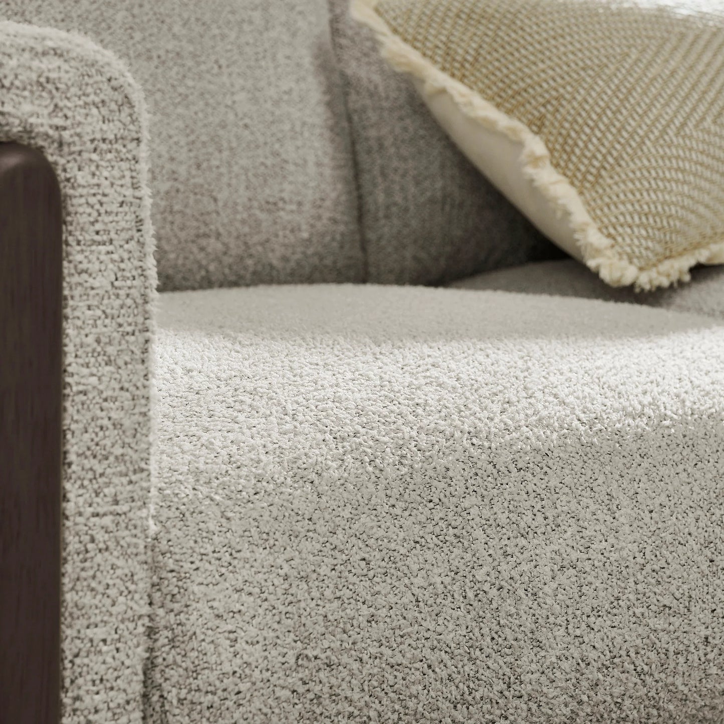 Hawken Boucle Fabric Accent Armchair