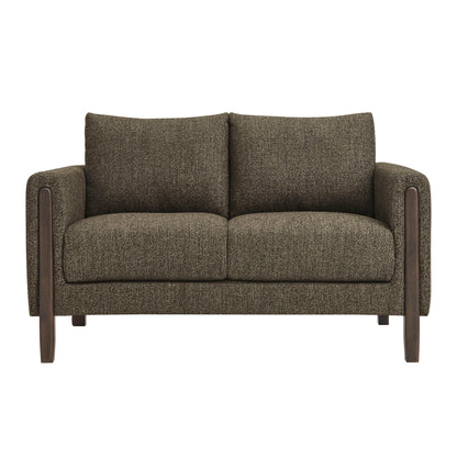 Hawken Boucle Fabric Loveseat