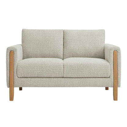 Hawken Boucle Fabric Loveseat