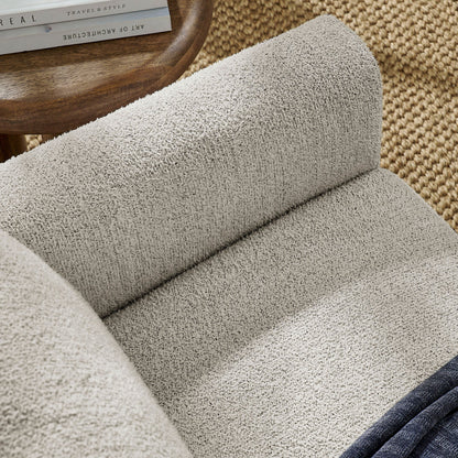 Hawken Boucle Fabric Loveseat