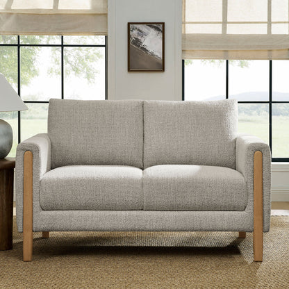 Hawken Boucle Fabric Loveseat