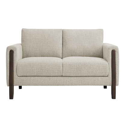 Hawken Boucle Fabric Loveseat
